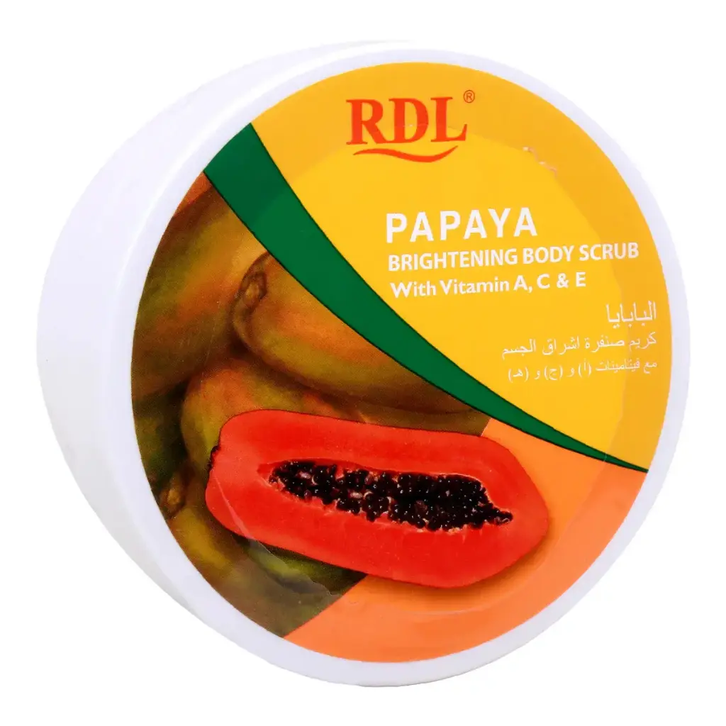 RDL - مقشر جسم البابايا لتفتيح البشرة 250 جرام