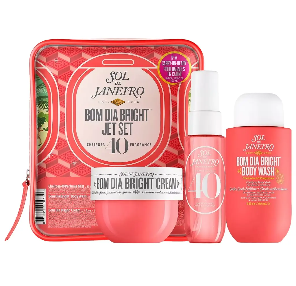 SOL DE JANEIRO - BOM DIA BRIGHT CREAM TRAVEL SET 3PCS