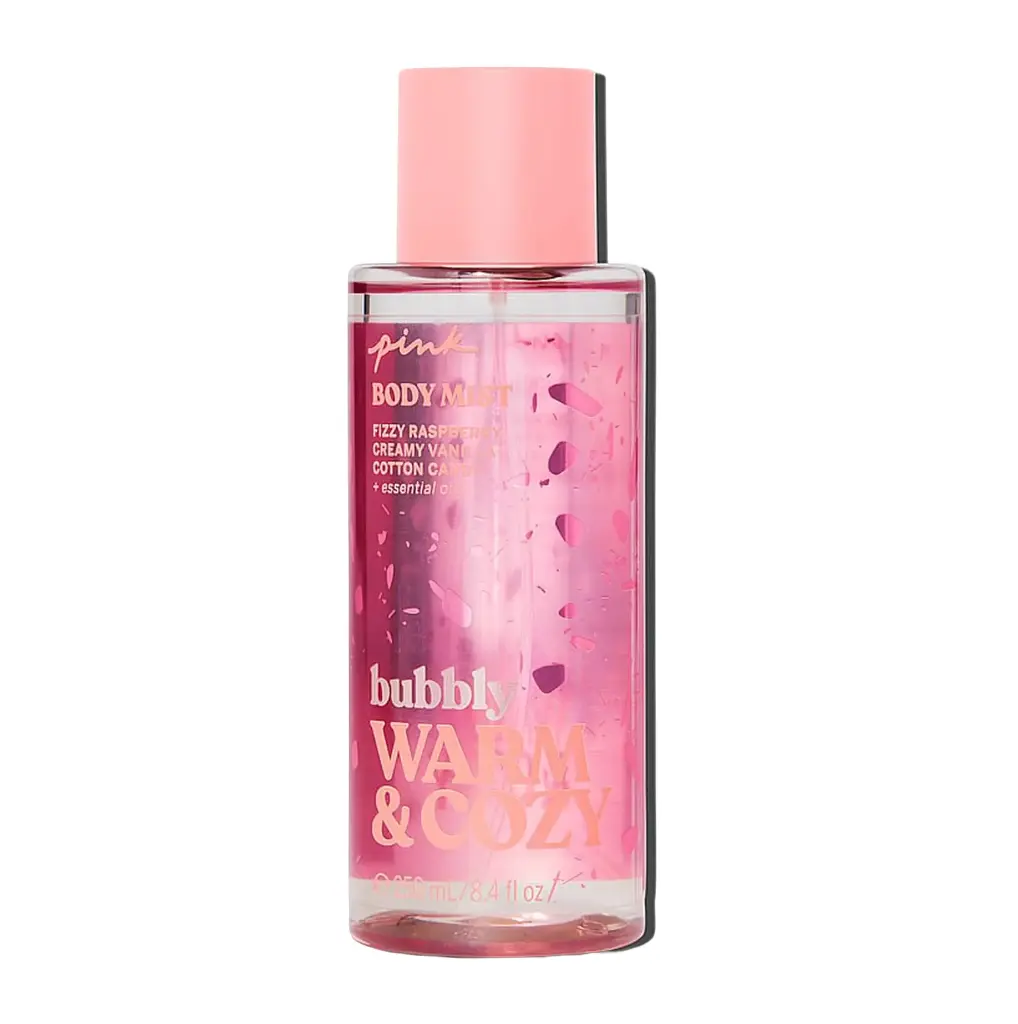 VICTORIAS SECRET - PINK - BUBBLY WARM & COZY BODY MIST 250ML
